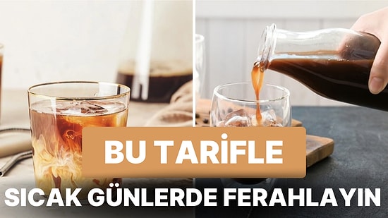 Yaz Sıcaklarında Ferahlamanızı Sağlayacak Buz Gibi Bir Kahve Tarifi: French Press İle Soğuk Kahve Hazırlama