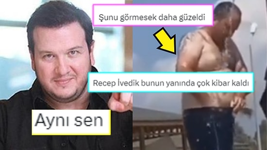 Şahan Gökbakar'ın Twitter'da Paylaştığı Duş Alan Adamın Videosu Viral Oldu!