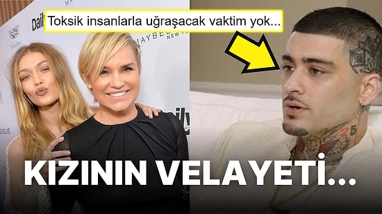 Uzun Bir Aradan Sonra Zayn Malik, Eski 'Despot' Kaynanası Yolanda Hadid'e Açtı Ağzını Yumdu Gözünü!