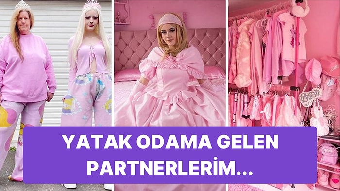 Evindeki Yüzlerce Barbie Bebekle Birlikte Pembe Rengini Yaşam Tarzı Haline Getiren İlginç Kadın