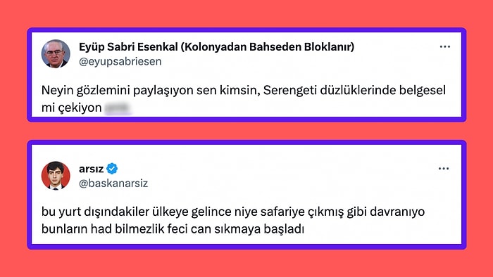 Yurt Dışından Gelip Türkiye'yle İlgili Gözlemlerini Paylaşan Kullanıcıya Tepki Yağdı!