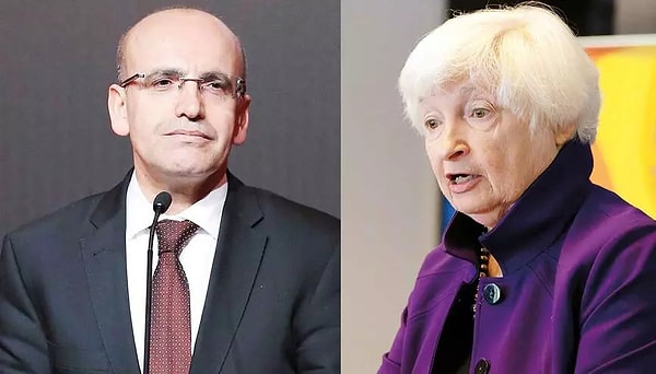 Hazine ve Maliye Bakanı Mehmet Şimşek ve ABD Hazine Bakanı Janet Yellen, G20 toplantısı kapsamında görüşme gerçekleştirdi.