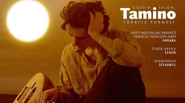 Türkiye'deki sevenlerinden kopamayan Tamino, şimdi Gezgin Salon ile Türkiye turnesine çıkmaya hazırlanıyor!