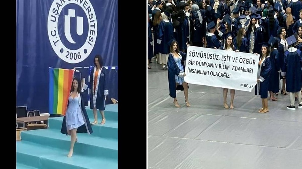 Mezuniyet Töreninde LGBTİ+ Bayrağı Açan Öğrenci Hakkında İşlem Başlatıldı