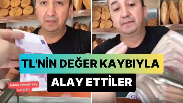 Her Gün Daha da Değer Kaybeden Türk Lirası ile Böyle Alay Ettiler!