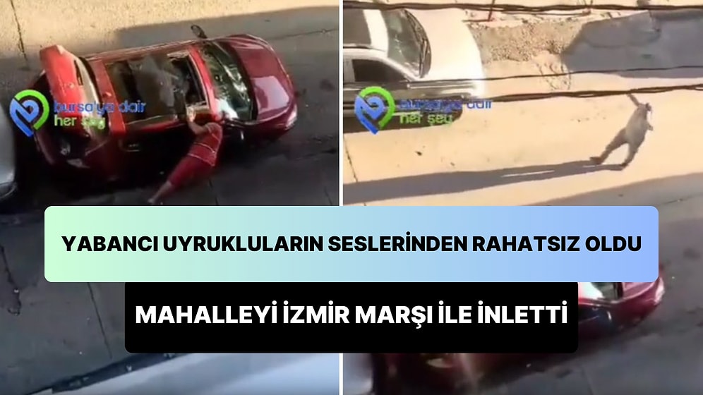 Yabancı Uyrukluların Gece Çıkardığı Sesten Rahatsız Olan Adam, Sabahın Köründe Bangır Bangır İzmir Marşı Çaldı