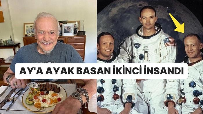 93 Yaşındaki Efsanevi NASA Astronotu Buzz Aldrin Neden Koluna Üç Adet Saat Takıyor?