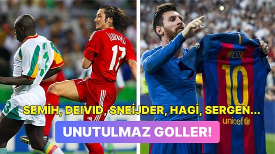 İzlerken Ayağa Fırladıkları Harika Golleri Paylaşarak Güzel Bir Nostalji Yaşatan Futbolseverler