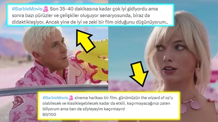 Margot Robbie ve Ryan Gosling'in Başrolde Olduğu Merakla Beklenen Barbie Filmine Gelen İlk Tepkiler