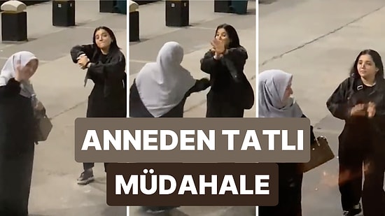 Otogarda Ablasını Yolcu Ederken Yaptığı Hareketi Annesi Görünce Neye Uğradığını Şaşıran Kız