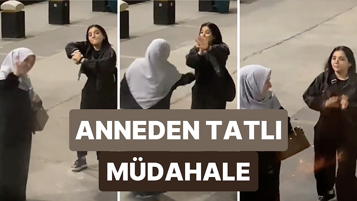 Otogarda Ablasını Yolcu Ederken Yaptığı Hareketi Annesi Görünce Neye Uğradığını Şaşıran Kız