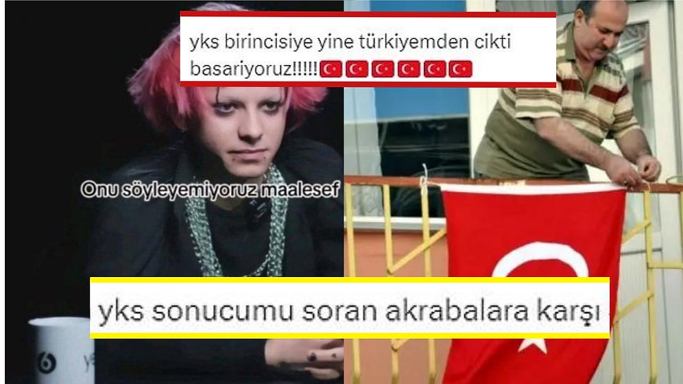 YKS Sonuçlarının Açıklanmasının Ardından Attıkları Tweetler ile Bir Boş Bakış, Yarım Gülüş Oluşturan Kişiler!