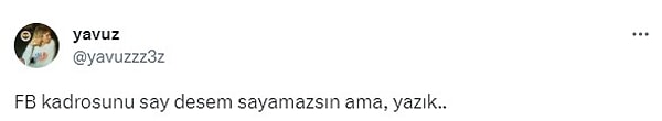 3. Yazık mı cidden? 😂