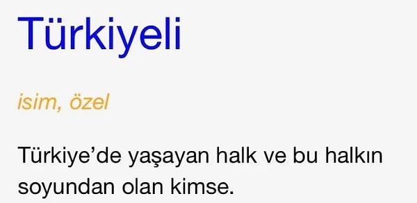 Diğer bir yandan sözlüğe eklenen "Türkiyeli" kelimesi sosyal medyada yankı uyandırdı.