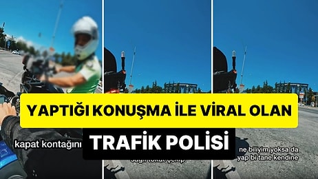 Tehlikeli Bir Şekilde Motosiklet Kullanan Genci Sözleriyle Tokatlayan Polisi Mutlaka Dinlemelisiniz!