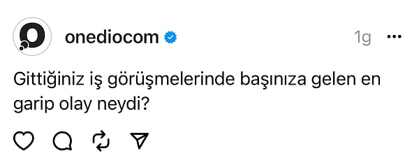 Sorumuz şöyleydi 👇