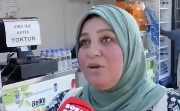 Sokağın Güdemi isimli kanalın sokak röportajında konuşan bir kadın yaptığı ekonomi yorumuyla tepki çekti.
