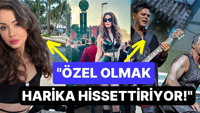 Rammstein Gitaristi Richard Kruspe ile Türk Model Seray Öztürk'ün Aşk Yaşadığı Ortaya Çıktı!