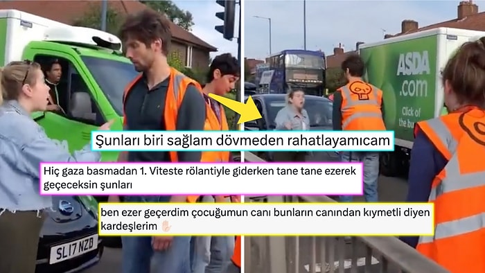 Yolu Kapatan İklim Aktivistlerinin Bebeğini Hastaneye Götürmeye Çalışan Anneye İzin Vermemesi Tepki Topladı!