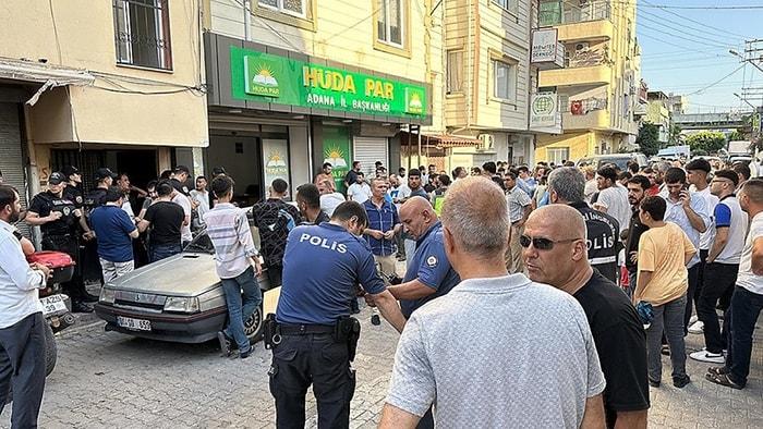 HÜDA PAR Adana İl Başkanlığı'na Saldırı: 1 Ölü 1 Yaralı