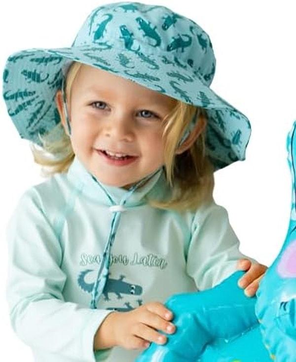 4. Mama Yoyo Baby&Kids UV Korumalı Çocuk Şapkası