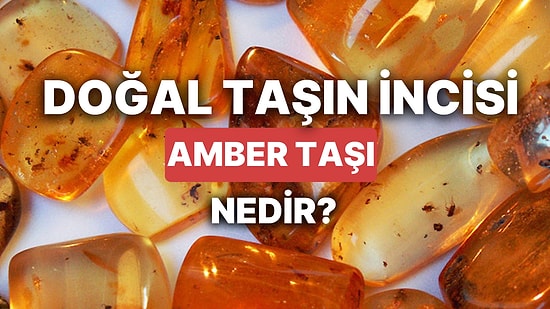 Amber Taşı Nedir? Altın Renkli Yansımalarıyla Amber Taşı Faydaları Nelerdir?