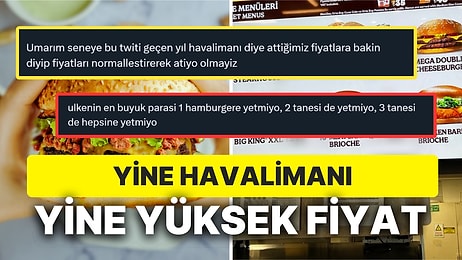 Havalimanındaki Hamburger Fiyatını Görünce Elleri Titreyen Kullanıcıya Gelen Yorumlar