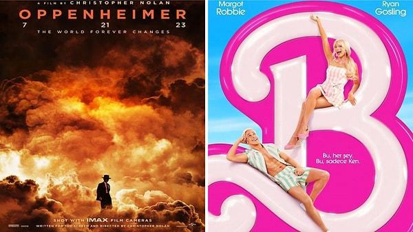Oppenheimer ve Barbie filmleri tüm dünyada olduğu gibi Türkiye'de aynı gün vizyona girerek uzun zaman sonra sinemada yeni bir soluk yarattı. Üstelik rekabet de goygoylara sahne oldu.