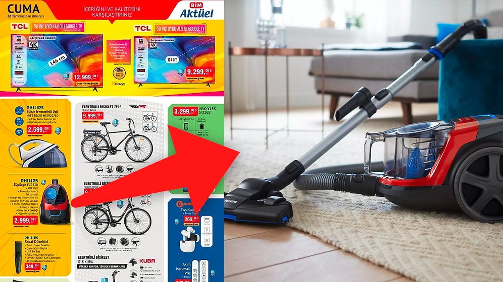 BİM'de Satışa Sunulacak Philips Elektrikli Süpürge Alınır mı? Özellikleri ve Yorumları