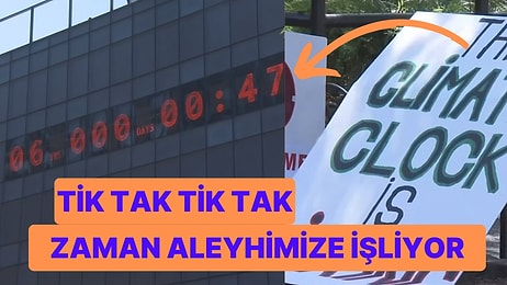 Dünyanın Geleceği İçin Geri Sayım: İklim Saati'nin Dikkat Çeken Mesajı