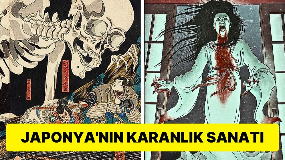 Japonya'nın Karanlık Ruhları Tema Alan Sanat Biçimi Yūrei-zu'nun Kan Donduran Eserleri ve Hikayesi!