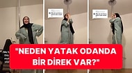 Yatak Odasında Neden Direk Olduğu Sorusuna Verdiği Yanıtla Gülme Krizine Sokan TikTok Kullanıcısı