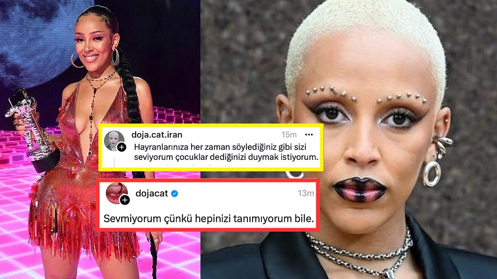 Hayranlarıyla Alevli Bir Tartışmaya Giren Ünlü Rapçi Doja Cat'ten Şoke Eden Açıklamalar: "Sizi Sevmiyorum..."
