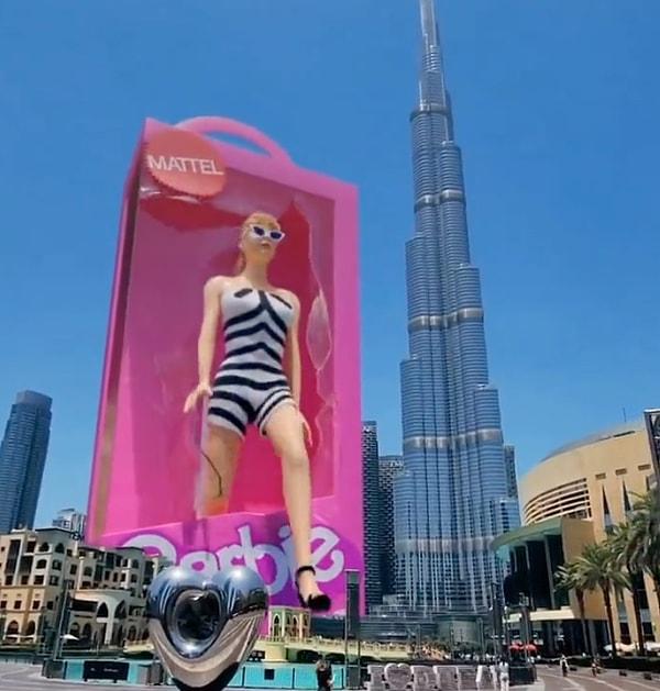 Dubai'de de filmle ilgili en etkileyici reklam çalışmalarından birine imza atıldı.