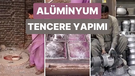 Geri Dönüştürülmüş Alüminyumdan Tencere Yapım Süreci