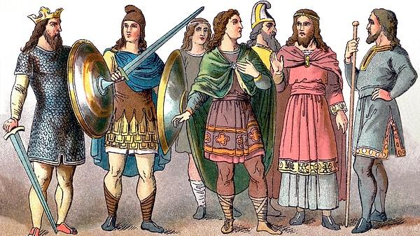"Anglo-Sakson" terimi, 5. yüzyılın başlarında İngiltere'ye göç eden Cermen kabileler topluluğunu tanımlamak için kullanılır.