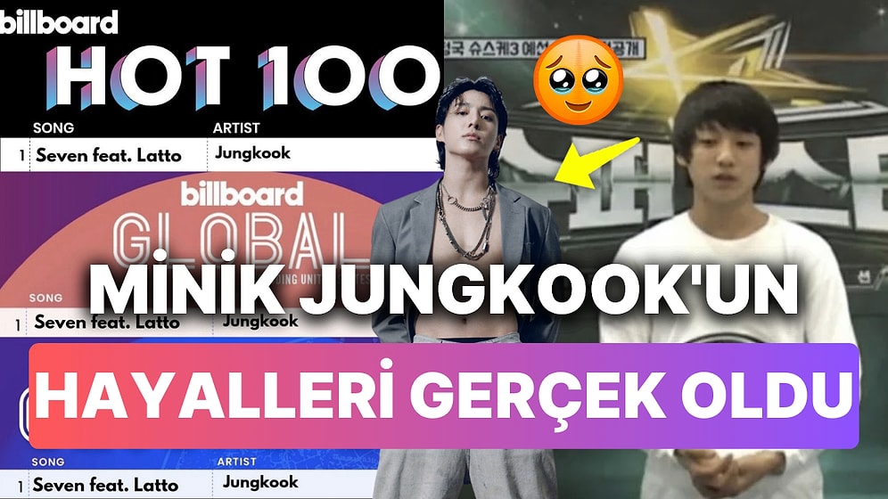 Solo Single'ı Seven ile ARMY'nin Yüreğini Hoplatan Jeon Jungkook Billboard Hayalini Gerçekleştirdi