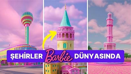 Yapay Zeka ile Şehirler Pembeye Büründü: Ankara, İstanbul ve İzmir Barbie Dünyasında Nasıl Görünürdü?