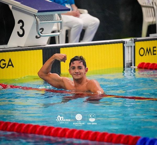 11. Maribor 2023 Avrupa Gençlik Olimpik Yaz Festivali'nde milli yüzücü Emir Batur Albayrak, erkekler 400 metre serbest stilde altın madalya kazandı.
