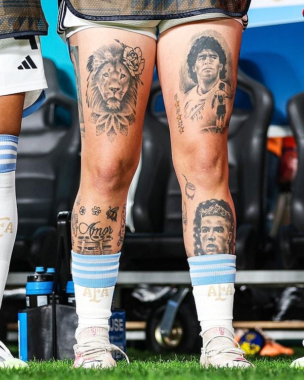 Bacağında Maradona ve Ronaldo dövmesi bulunan futbolcuya kendi ülkesinden gelen eleştirilerin dozu o kadar arttı ki, 25 yaşındaki yıldız isim sosyal medya hesabından açıklama yapmak zorunda kaldı.