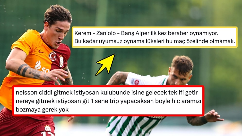 Galatasaray'ın Lityanva Ekibinden 2 Gol Yiyerek Berabere Kalmasına Sosyal Medyadan Gelen Eleştiriler