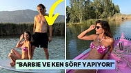 Barbie Akımına Sörf Yaparken Katılan Berrak Tüzünataç Herkesi Büyüledi!