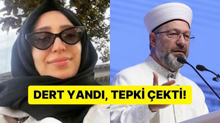 Diyanet İşleri Başkanı Ali Erbaş'ın Kızı Feyza Erbaş'ın Paylaşımı Tepki Çekti!