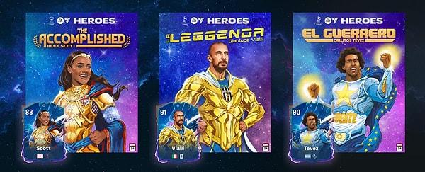 EA Sports FC 24 Ultimate Team Heroes'da hangi oyuncuların süper kahraman olarak karşımıza çıkacağı belli oldu.