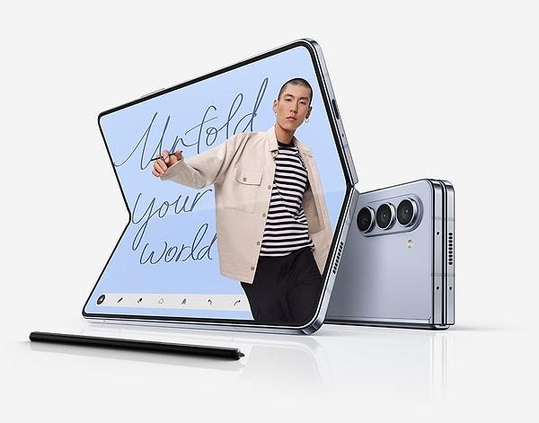 Ünlü marka, Z Fold serisinin 5.nesli olarak çıkış yapacak Samsung Galaxy Z Fold 5'i yenilikçi özellikleri ile tüm dünyaya sergiledi.