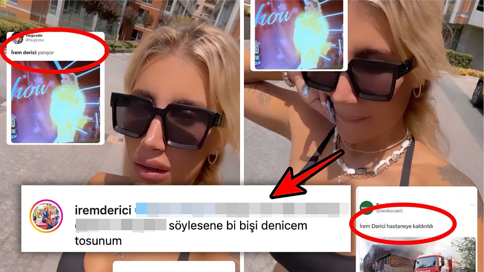Sıcaktan Bunalan İrem Derici, Takipçisinin İlginç Yorumu Karşısında Cevabı Yapıştırdı!