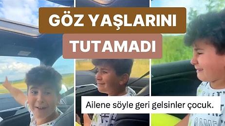 Norveç'ten Türkiye'ye Gelen Bir Çocuk Yolda Türk Bayrağı Görünce Ağladı