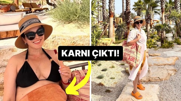 "Karnın Dümdüz" Diyenler Rahat Bir Nefes Alabilir: Ezgi Mola Karnı Burnunda Fotoğraflarını Paylaştı!