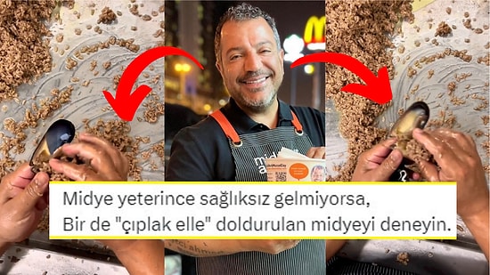 Midyeci Ahmet'in Midyeleri Çıplak Elleriyle Doldurduğu Anlar İnfial Yarattı