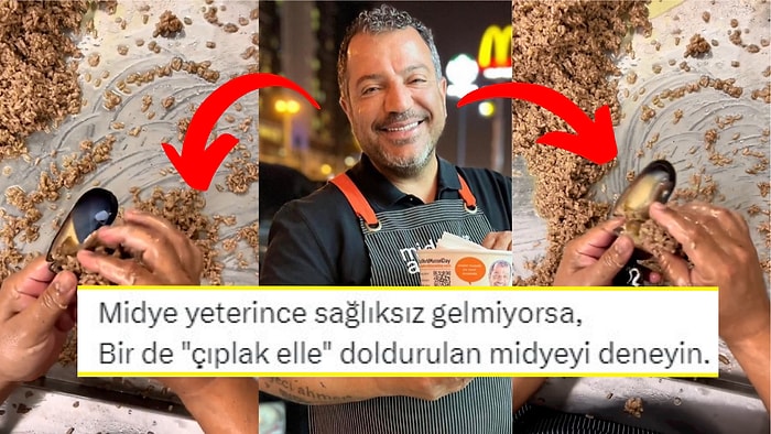Midyeci Ahmet'in Midyeleri Çıplak Elleriyle Doldurduğu Anlar İnfial Yarattı